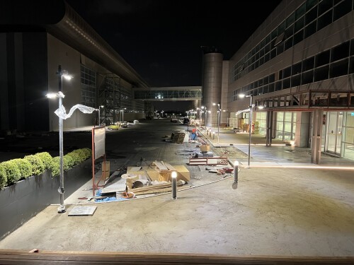 Atatürk Havalimanı Çevre Aydınlatma Projesi